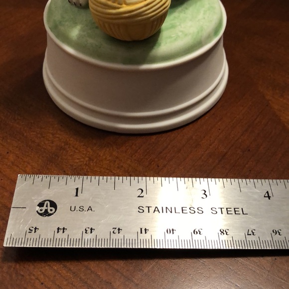 GORHAM vintage porcelains Persian cat musical figurine - Picture 12 of 12